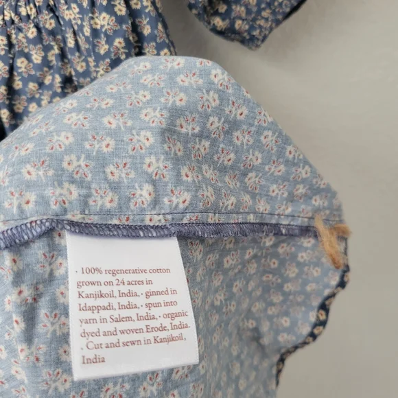 NWOT Christy Dawn Katrina in aster indigo, xlarge - Picture 11 of 12